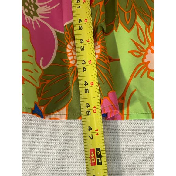 Entro Floral Smocked Maxi Dress size small - Picture 6 of 6